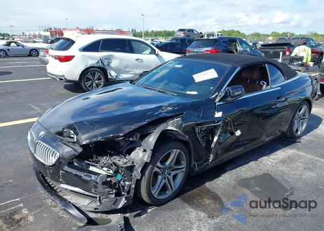 2012 BMW 650I from USA, damaged, VIN WBALZ3C54CC397529
